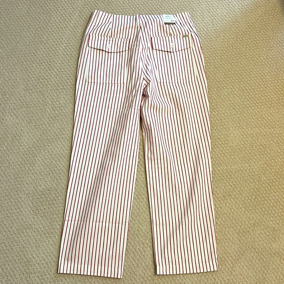 Brixton Vancouver Pant - NEW WITH TAGS Women's size 30 red striped NWT - Picture 2 of 10